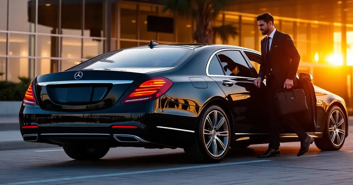 Amar Transportation Executive Corporate Car in Woodlands Texas